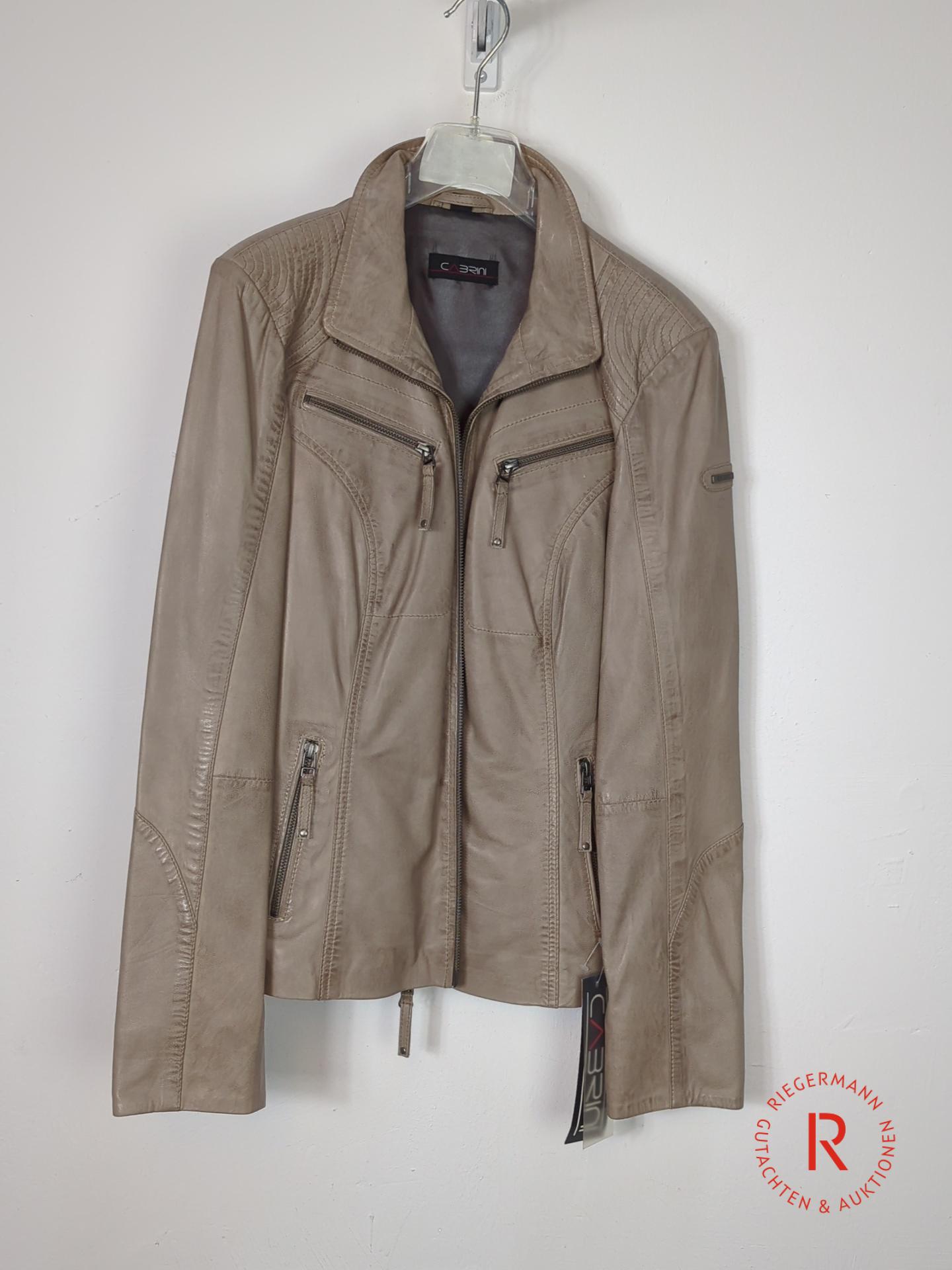 DAMEN LEDERJACKE GRÖSSE 38